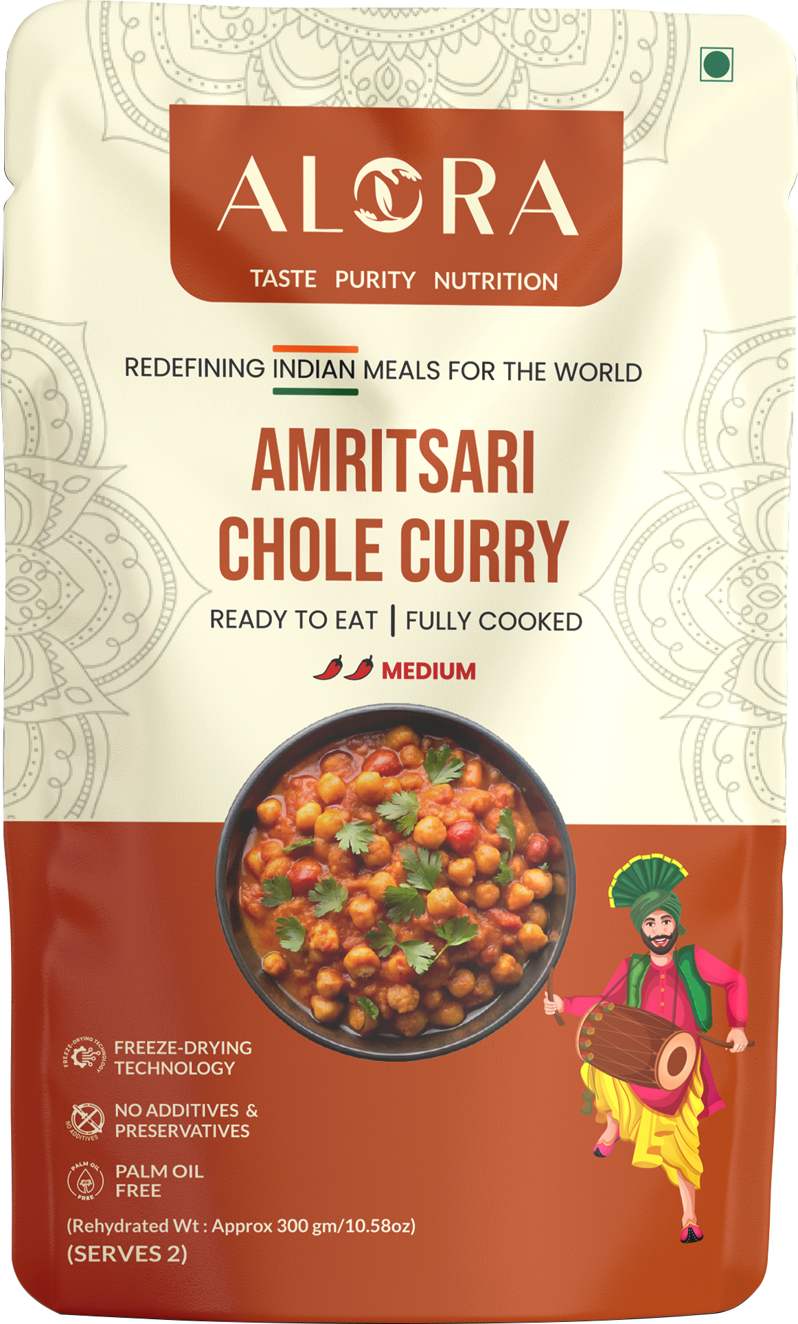 AMRITSARI CHOLE CURRY (SERVES 2)